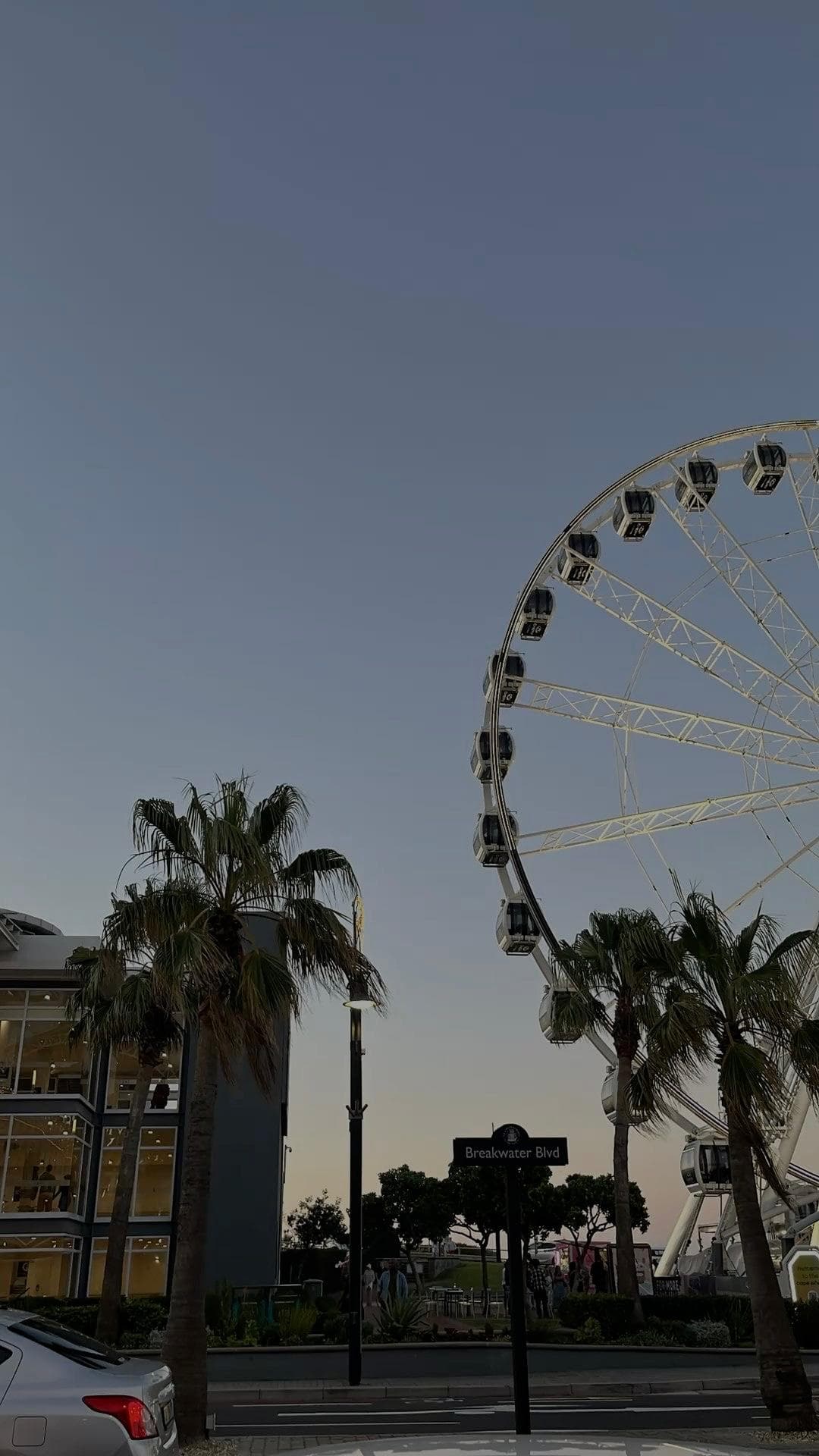 V&A Waterfront at dusk, Cape Town